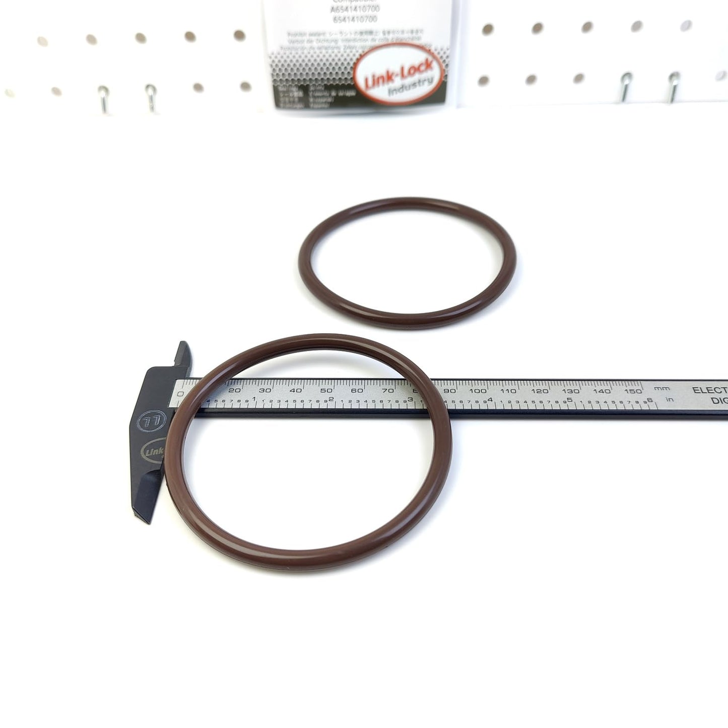 LINK-LOCK 2PCS OR.04.20265 FKM Viton Sealing O-Ring Kit of Air Filter Housing Intake Hose A6541410700 6541410700 for MERCEDES-BENZ