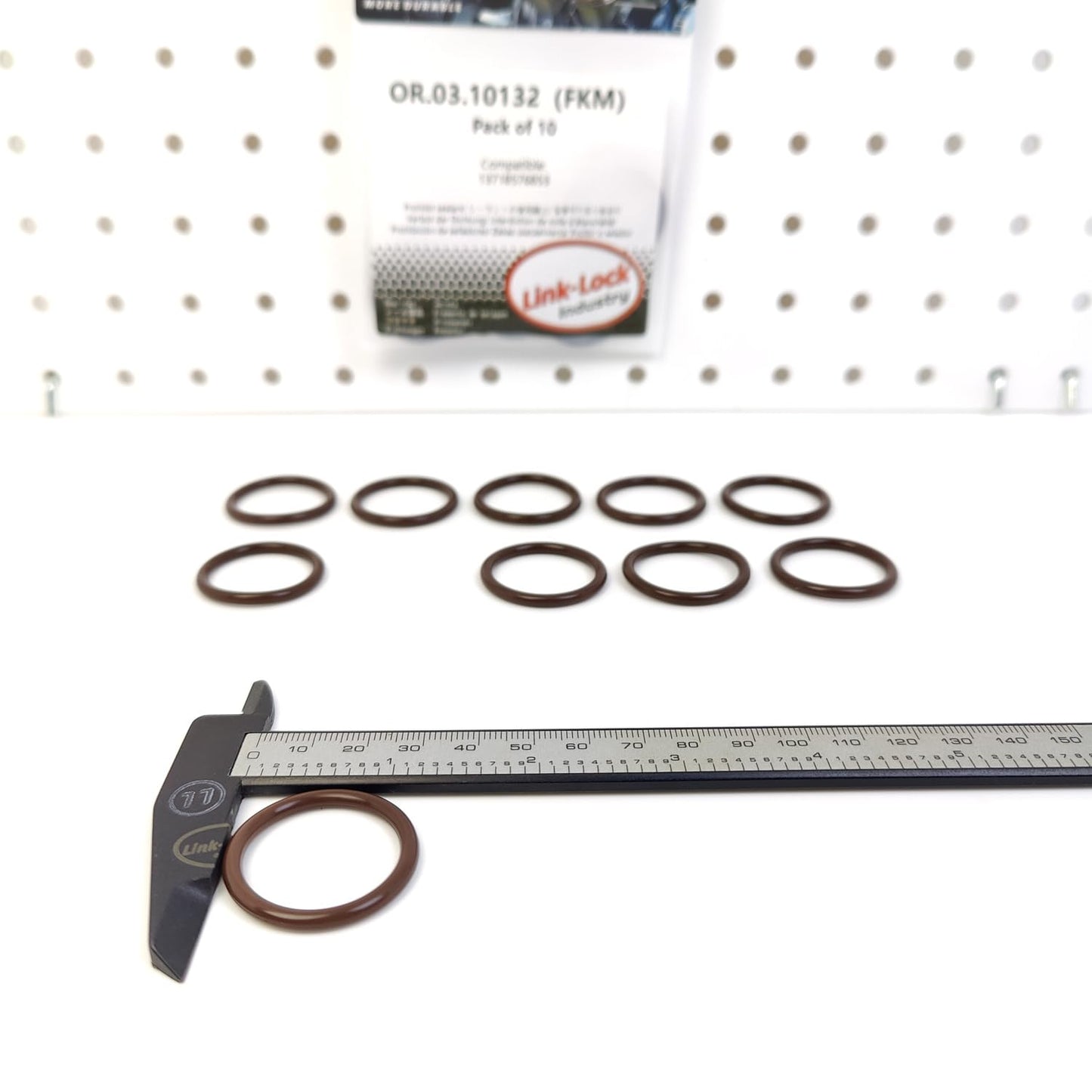LINK-LOCK 10PCS OR.03.10132 FKM Viton Sealing O-Ring Kit Of Intake hose 13718576853 For BMW-B37 B47 For MINI-B37 B47
