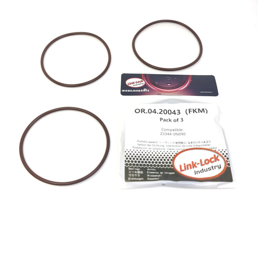 LINK-LOCK 3PCS OR.04.20043 FKMバイトン フューエルフィルター23344-0N090用Oリングキット トヨタ車用