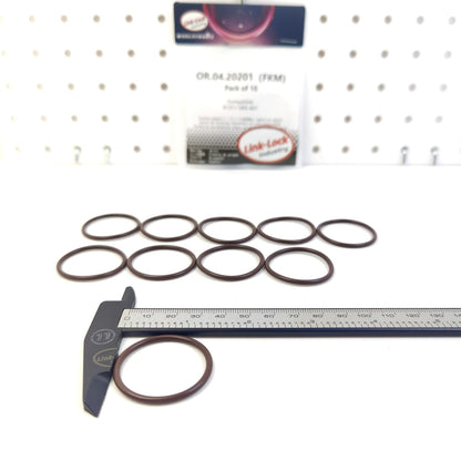 LINK-LOCK 10PCS OR.04.20201 FKM Viton Sealing O-Ring Kit of Camshaft 91311-58G-A01 for ACURA