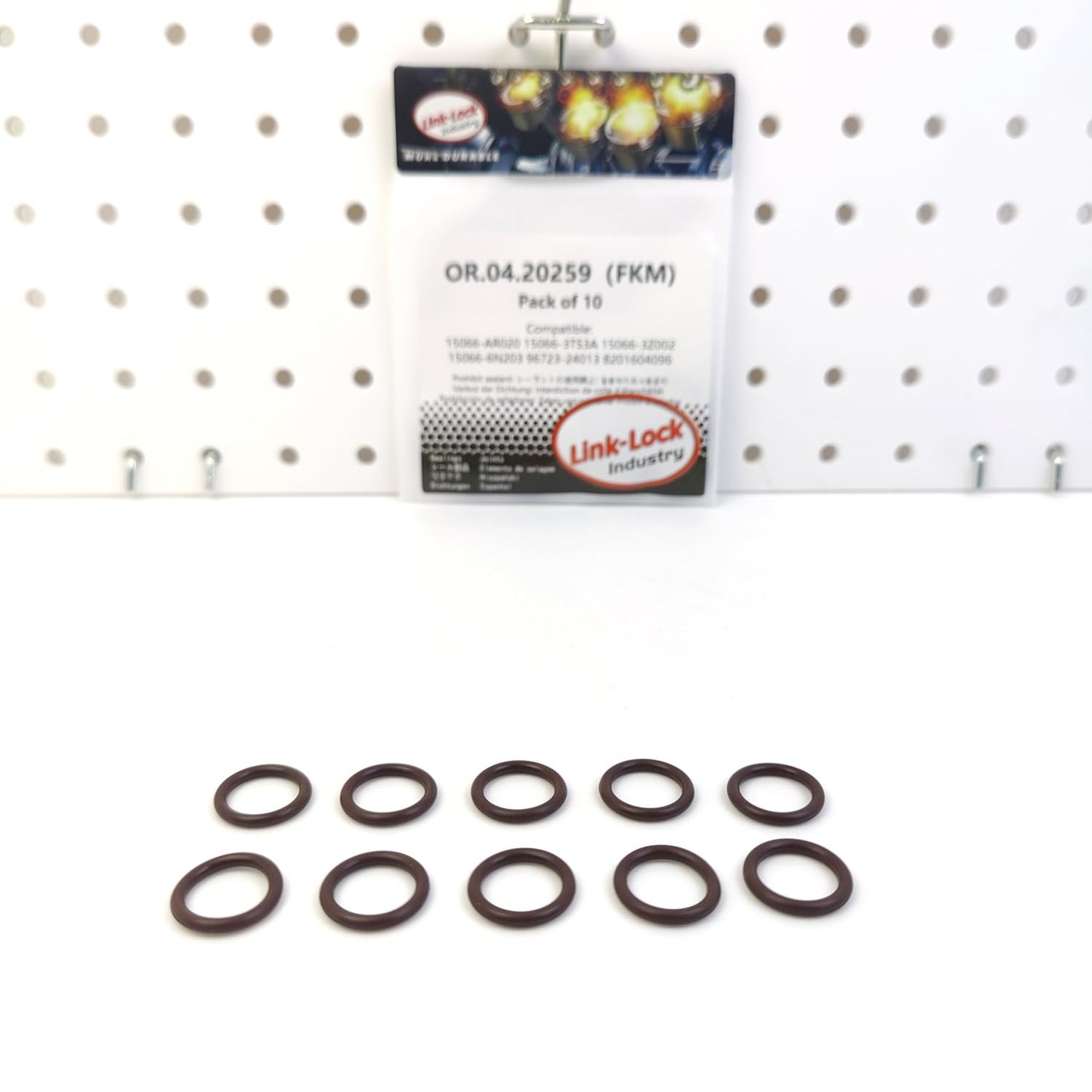 LINK-LOCK 10PCS OR.04.20259 FKM Viton ピックアップチューブ/オイルポンプ用Oリングキット 15066-AR020 15066-3TS3A 15066-3Z002 15066-6N203 96723-24013 8201604096 INFINITI NISSAN RENAULT TOYOTA用