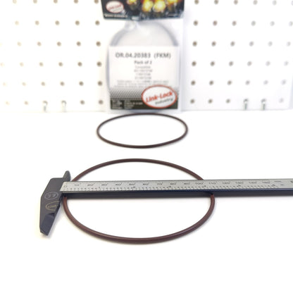 LINK-LOCK 2PCS OR.04.20383 FKM バイタム製シーリングOリングキット サーモスタット A0119973748 119973748 0119973748 メルセデス・ベンツ サンヨン用
