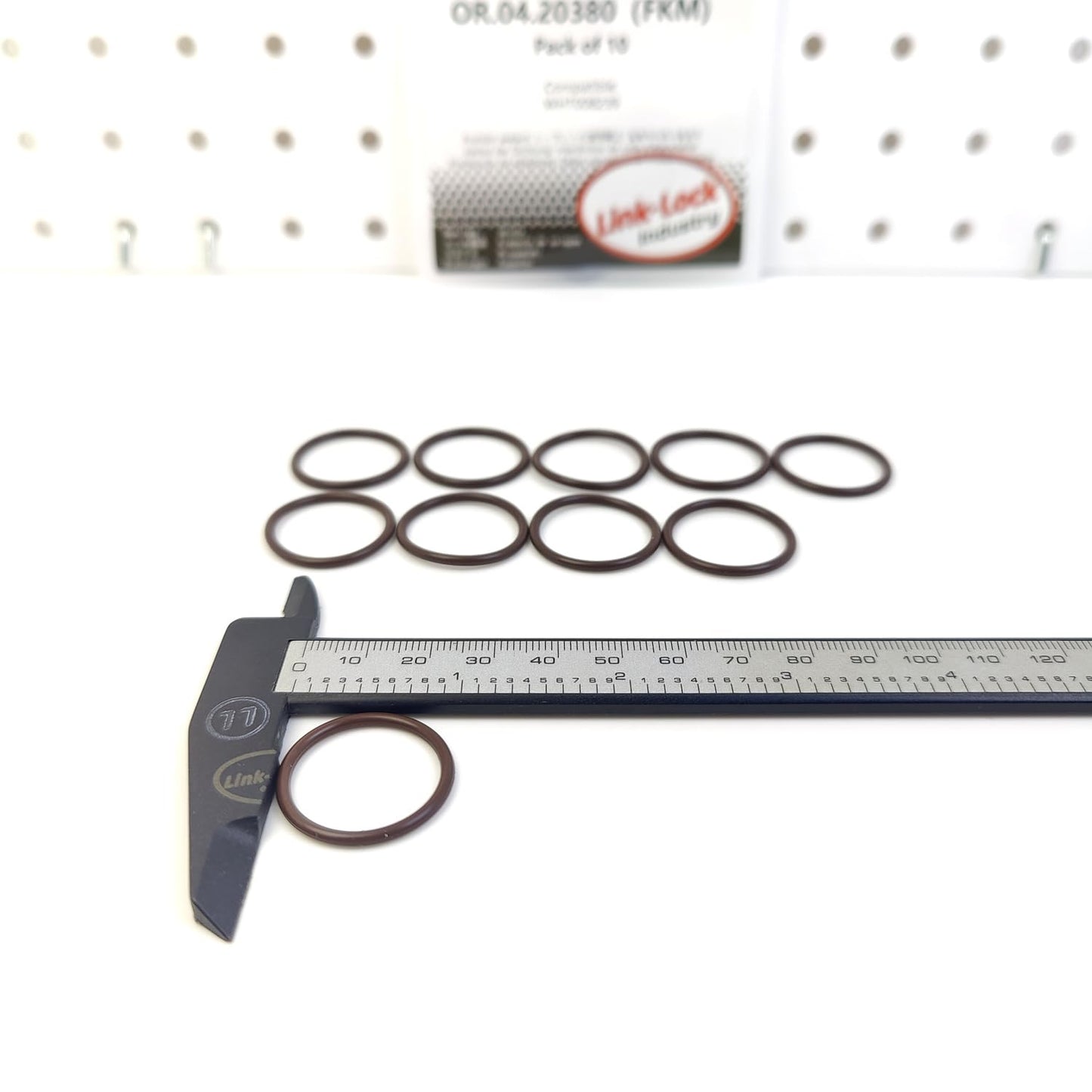 LINK-LOCK 10PCS OR.04.20380 FKM Viton Sealing O-Ring Kit of Fuel Line WHT008239 for AUDI