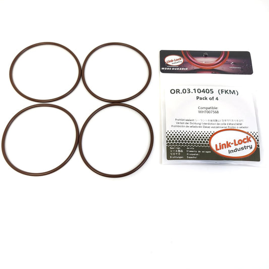 LINK-LOCK 4PCS OR.03.10405 FKM Viton Sealing O-Ring Kit of Timing chain tensioner WHT007568 For AUDI For VW