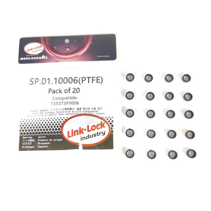 LINK-LOCK 20 PCS PTFE SP.01.10006 Spray valve repair gasket plastic sleeve 13537591006 for BMW N20 N55 B38 B48 B58