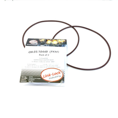 LINK-LOCK 2PCS OR.03.10449 FKM Viton 138×3.5 シーリングユニバーサルOリングキット 0099978645 A0099978645 51.96501-0346 06.56930-3880 メルセデスベンツ マン用
