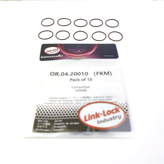 LINK-LOCK 10PCS OR.04.20010 FKM Viton Sealing O-Ring Kit of Oil Pump Sensor 244488 for LAND for ROVER