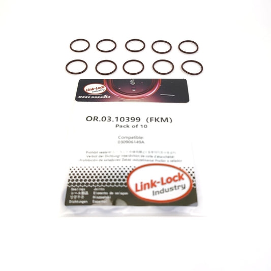 LINK-LOCK 10PCS OR.03.10399 FKM Viton Sealing O-Ring Kit of Timing gear chamber 030906149A For AUDI