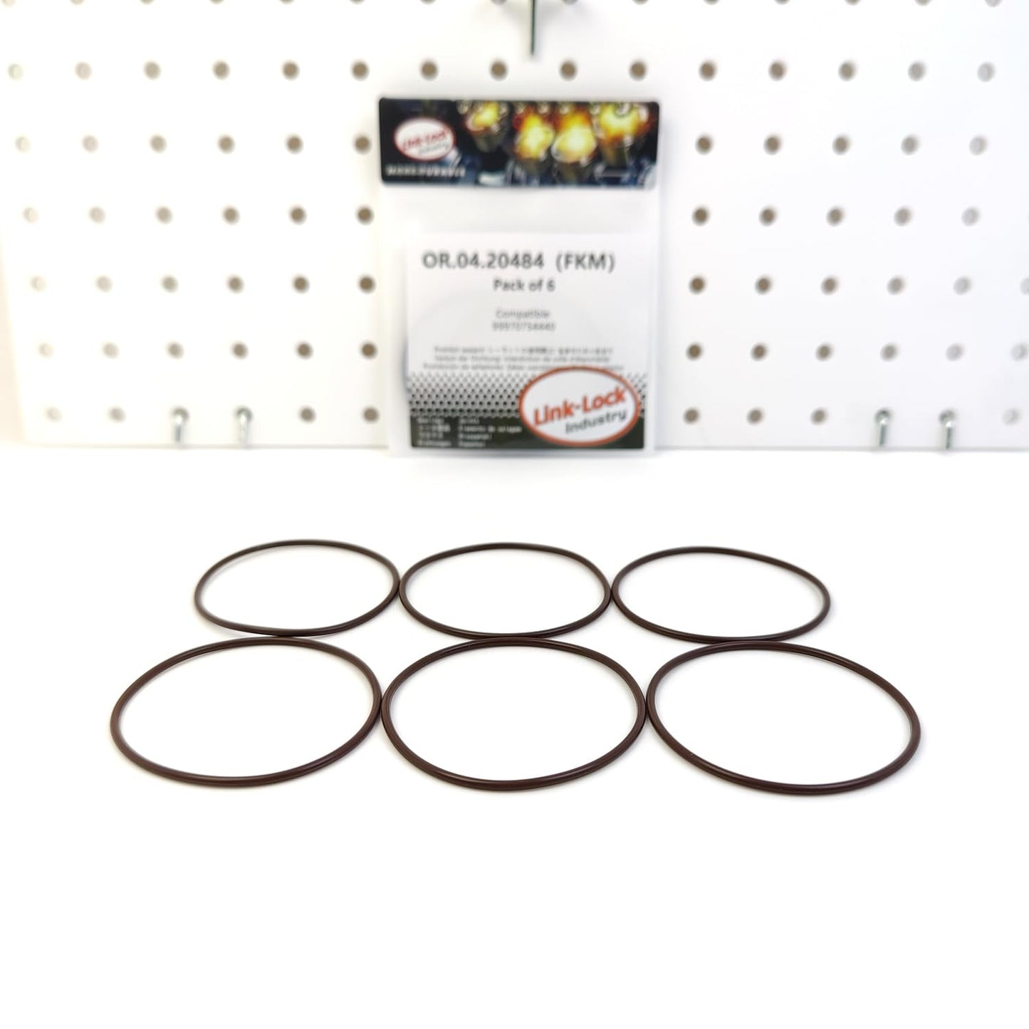 LINK-LOCK 6PCS OR.04.20484 FKM Viton Sealing O-Ring Kit of Turbocharger 99970754440 for PORSCHE-9PA