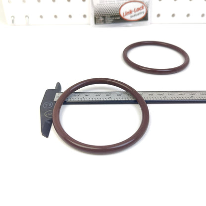 LINK-LOCK 2PCS OR.04.20095 FKM Viton Sealing O-Ring Kit of Air Metering device 226839458R T2R17185 9814725380 30551913 for DACIA for JAGUAR for PEUGEOT