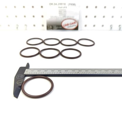 LINK-LOCK 8PCS OR.04.20018 FKMバイトンインタークーラーおよび接続パイプ用シーリングOリングキット 8888113640 8888317215 MH035529 LYNK & CO 三菱用