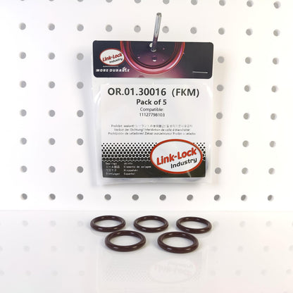 LINK-LOCK 5PCS OR.01.30016 FKM Viton O-RING of Engine intake pipe O-RING 11127798103 for BMW E60 M57