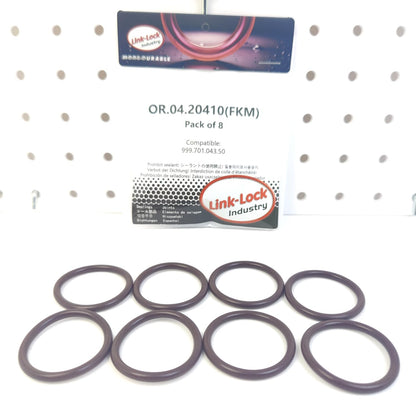 LINK-LOCK 8PCS OR.04.20410 FKM Viton Sealing O-Ring Kit of Fuel Pump 999.701.043.50 for PORSCHE