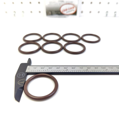 LINK-LOCK 8PCS OR.04.20110 FKM Viton Sealing O-Ring Kit of Thermostat Housing 3C3Z-6626-AA 3C34-6626-AA 4438179 LR002459 A0309973048 0309973048 1542640 for FORD for LAND for MERCEDES-BENZ for SCANIA