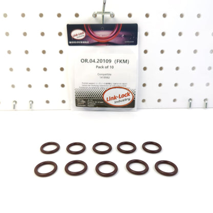 LINK-LOCK 10PCS OR.04.20109 FKM Viton Sealing O-Ring Kit of Cylinder Block 1418982 for LAND for ROVER