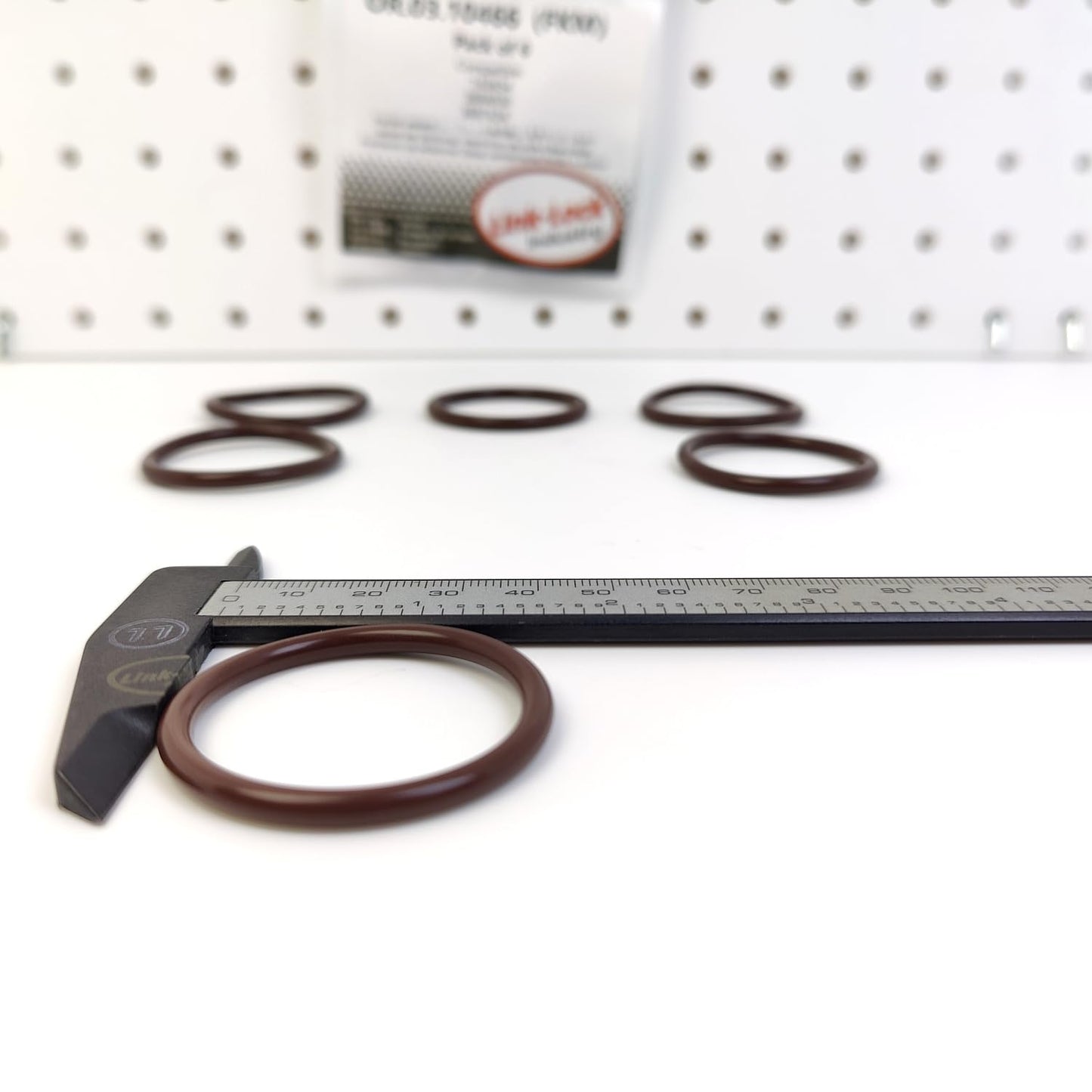 LINK-LOCK 6PCS OR.03.10466 FKM Viton 34×3.5 Sealing Universal O-ring Kit 163654 3694930 3697434 For CUMMINS