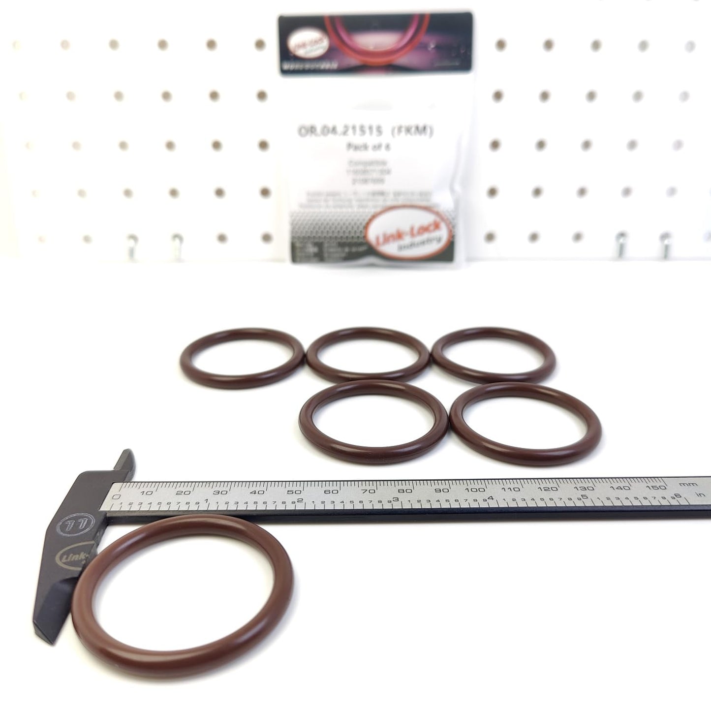 LINK-LOCK 6PCS OR.04.21515 FKM Viton Sealing O-Ring Kit of Inflatable guide piece / AGR 11658571304 21087699 for BMW-N57 B57