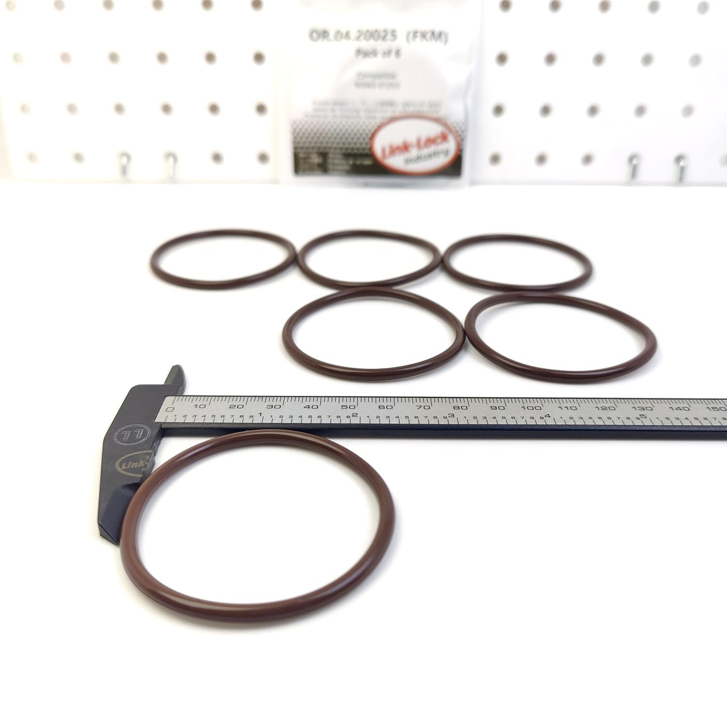 LINK-LOCK 6PCS OR.04.20025 FKM Viton Sealing O-Ring Kit of Water Pump 90043-01253 for DAIHATSU for TOYOTA