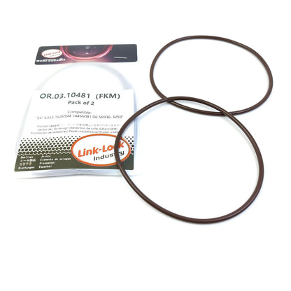 LINK-LOCK 2個組 OR.03.10481 FKMバイトン製シーリングOリングキット 燃料インジェクター用 6V-6353 1626594 14466081 06.56936-3293 CATERPILLAR DAF IVECO MAN用