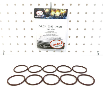 LINK-LOCK 10PCS OR.03.10292 FKM Viton Sealing O-Ring Kit of Fuel Pump 53032448AC 98465110 R123273 7381993 99970746140 06.56939-0027 For 4045 6068 For CHRYSLER-EZB EZH For DODGE-EZH EZA