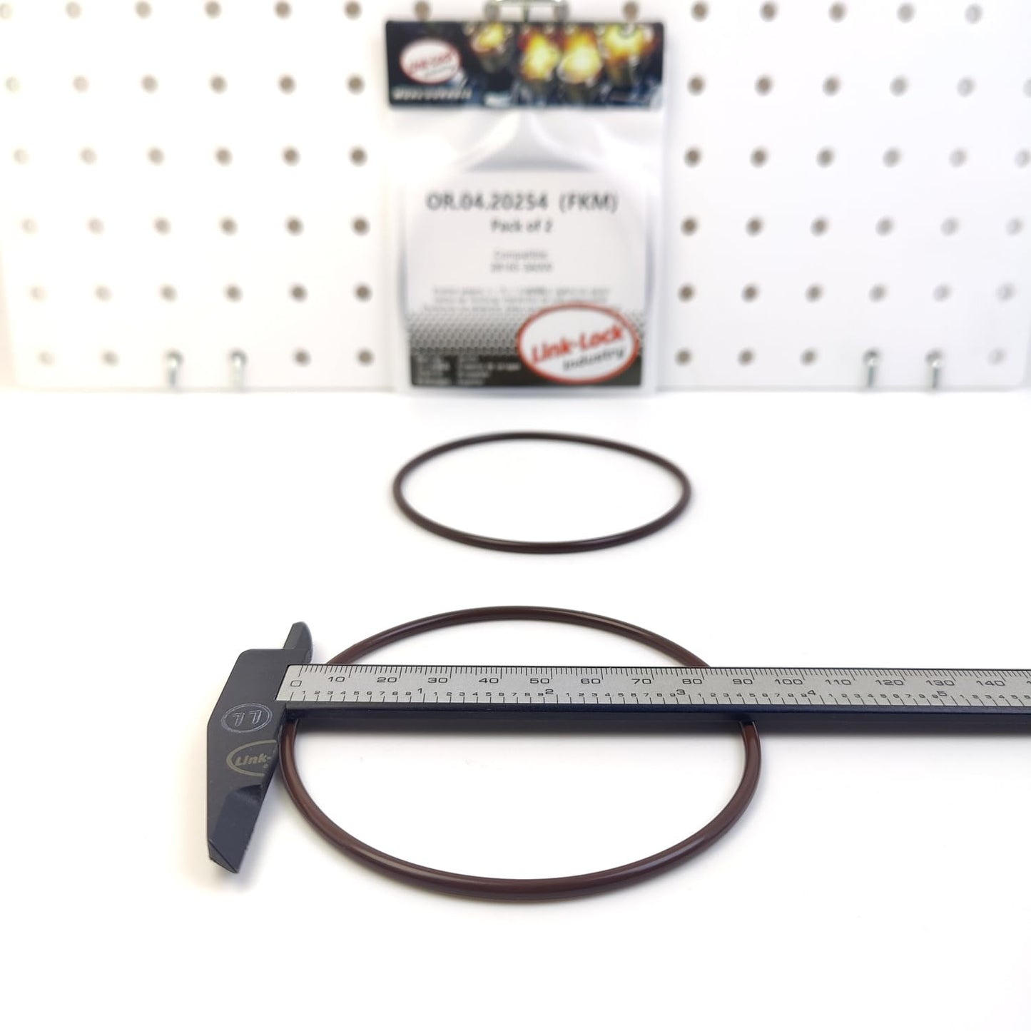 LINK-LOCK 2PCS OR.04.20254 FKM Viton Sealing O-Ring Kit of Air Filter Housing Intake Hose 28165-3A000 for KIA