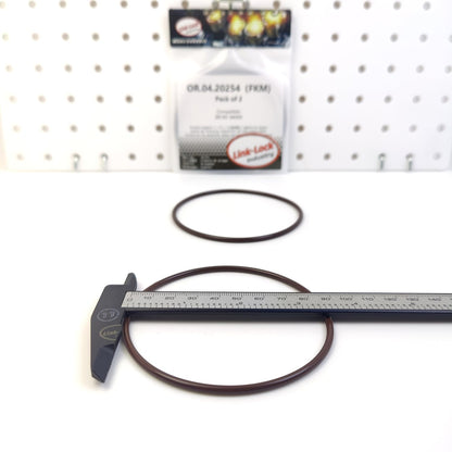 LINK-LOCK 2PCS OR.04.20254 FKM Viton Sealing O-Ring Kit of Air Filter Housing Intake Hose 28165-3A000 for KIA