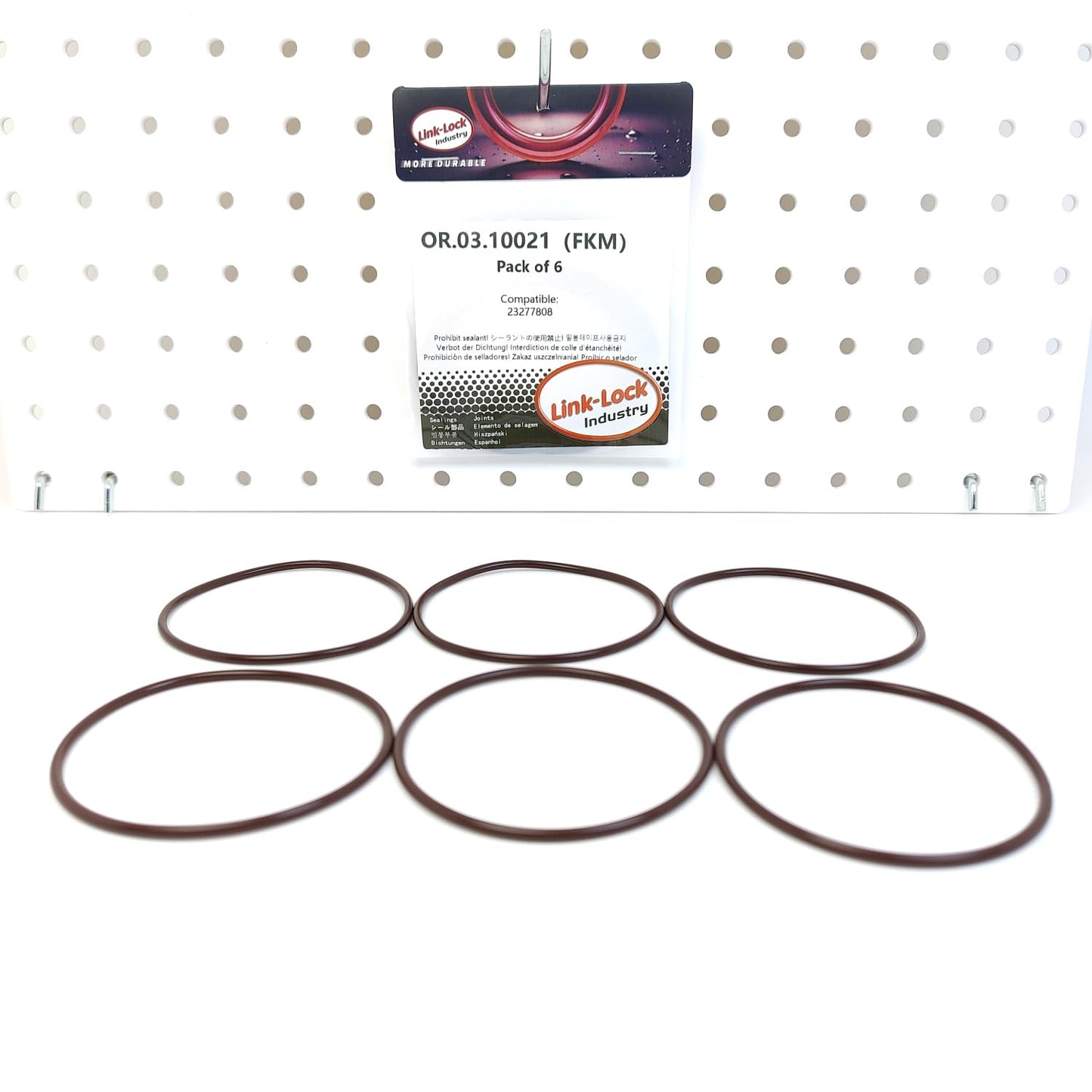 LINK-LOCK 6PCS OR.03.10021 FKM Viton Sealing O-Ring Kit Of Transfer case 23277808 For CADILLAC XT5 3.6 LGX 8A/MT