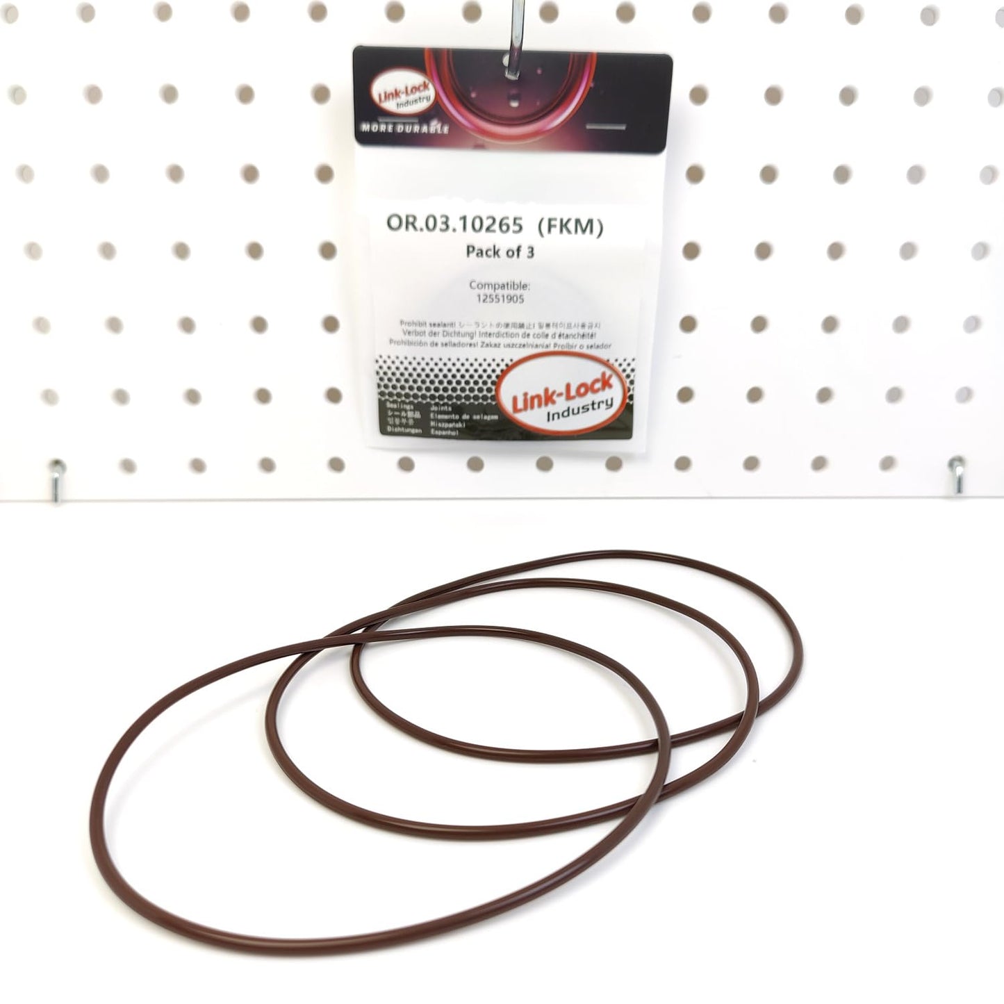 LINK-LOCK 3PCS OR.03.10265 FKM Viton Sealing O-Ring Kit of Water Pump 12551905 For BUICK-LM4 For CADILLAC-LM7 LQ9 LS6 For CALLAWAY-LS1 For CHEVROLET-L59 LM4 LM7 LQ4 For ISUZU-LM4 For GMC-L59 LM7 LR4
