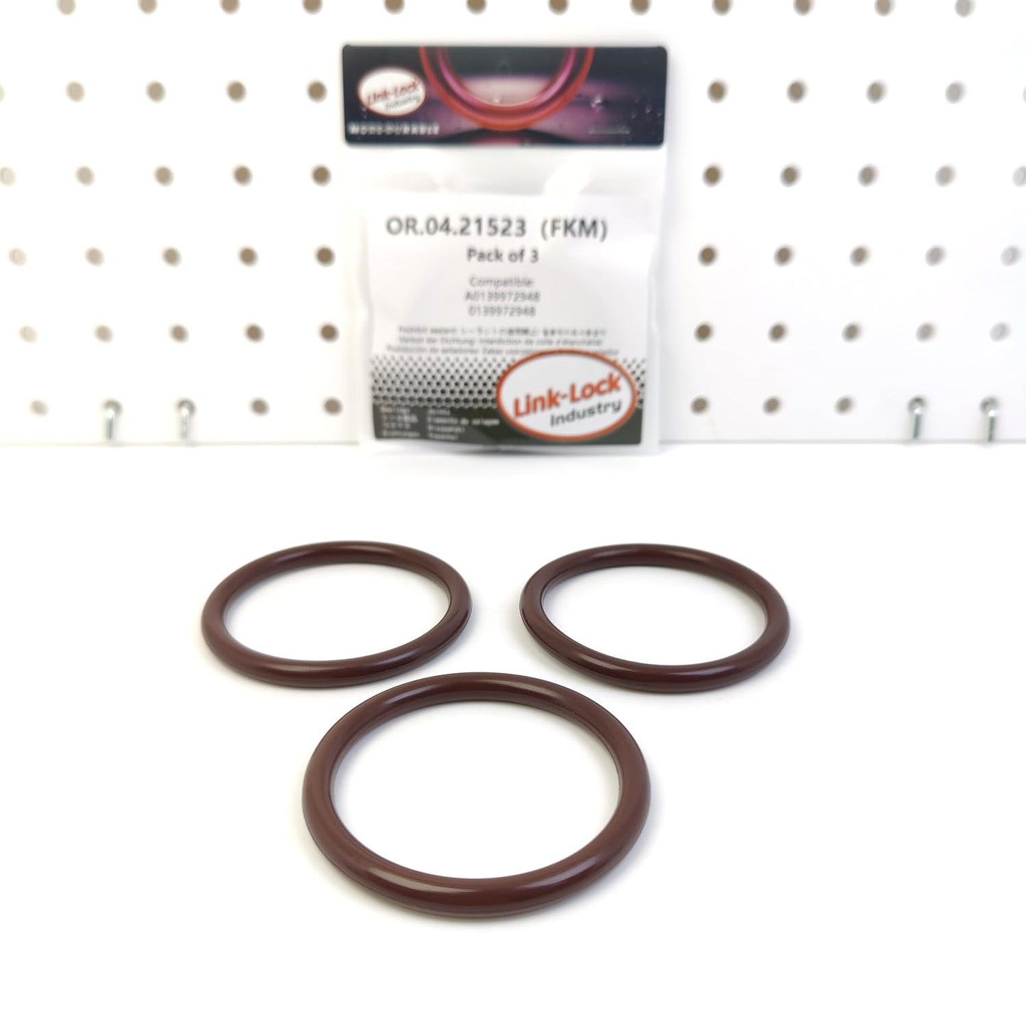 LINK-LOCK 3PCS OR.04.21523 FKM Viton Sealing O-Ring Kit of Pressurized air pipeline A0139972948 0139972948 for MERCEDES-BENZ-W124 W201