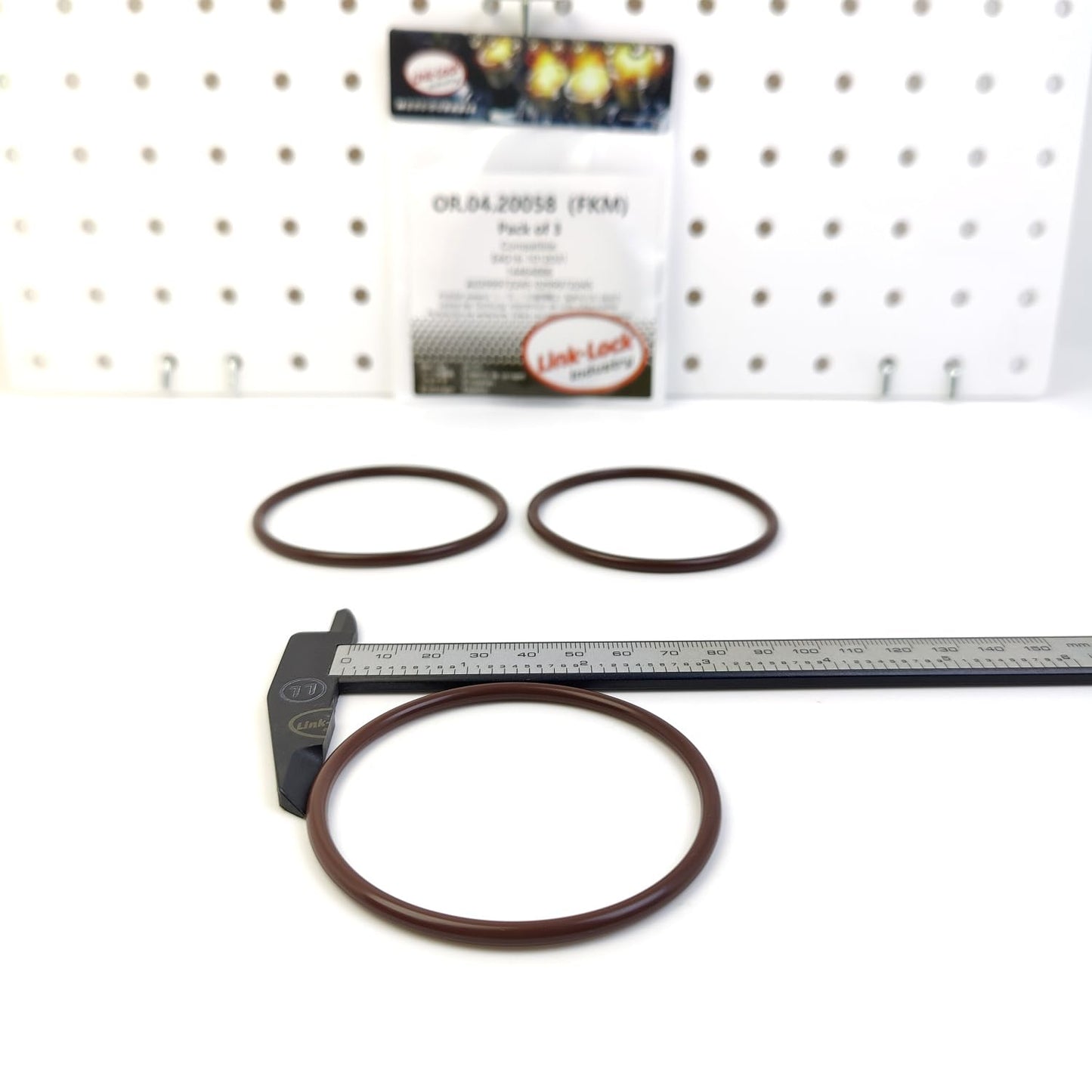 LINK-LOCK 3PCS OR.04.20058 FKM Viton Sealing O-Ring Kit of Engine Oil Pan E4G16-1012031 14464886 A0299972245 0299972245 for CHERY for MERCEDES-BENZ for FIAT