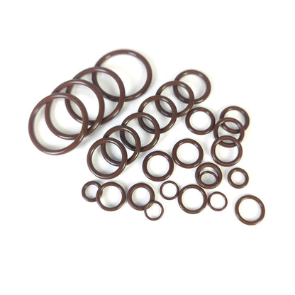 LINK-LOCK 29PCS FKM Viton OK.01.H0007S Engine coolant pipe / Water hose O-Ring Kit 17227613656 17227800958 11537610049  for BMW BMW N13 F20 F21 116I 118I
