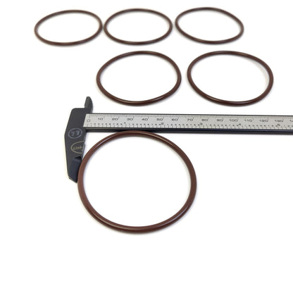 LINK-LOCK 6PCS OR.03.10259 FKM Viton Sealing O-Ring Kit of Water Pump 1434351 1S7G-8507-AF 1S7G-8507-AE 1S7Z8507-AE LF0115116-Z07 C2N4588 LR025014 96762-35063 30777591 For FORD-YVDA BGDC C20HDTX YVDB