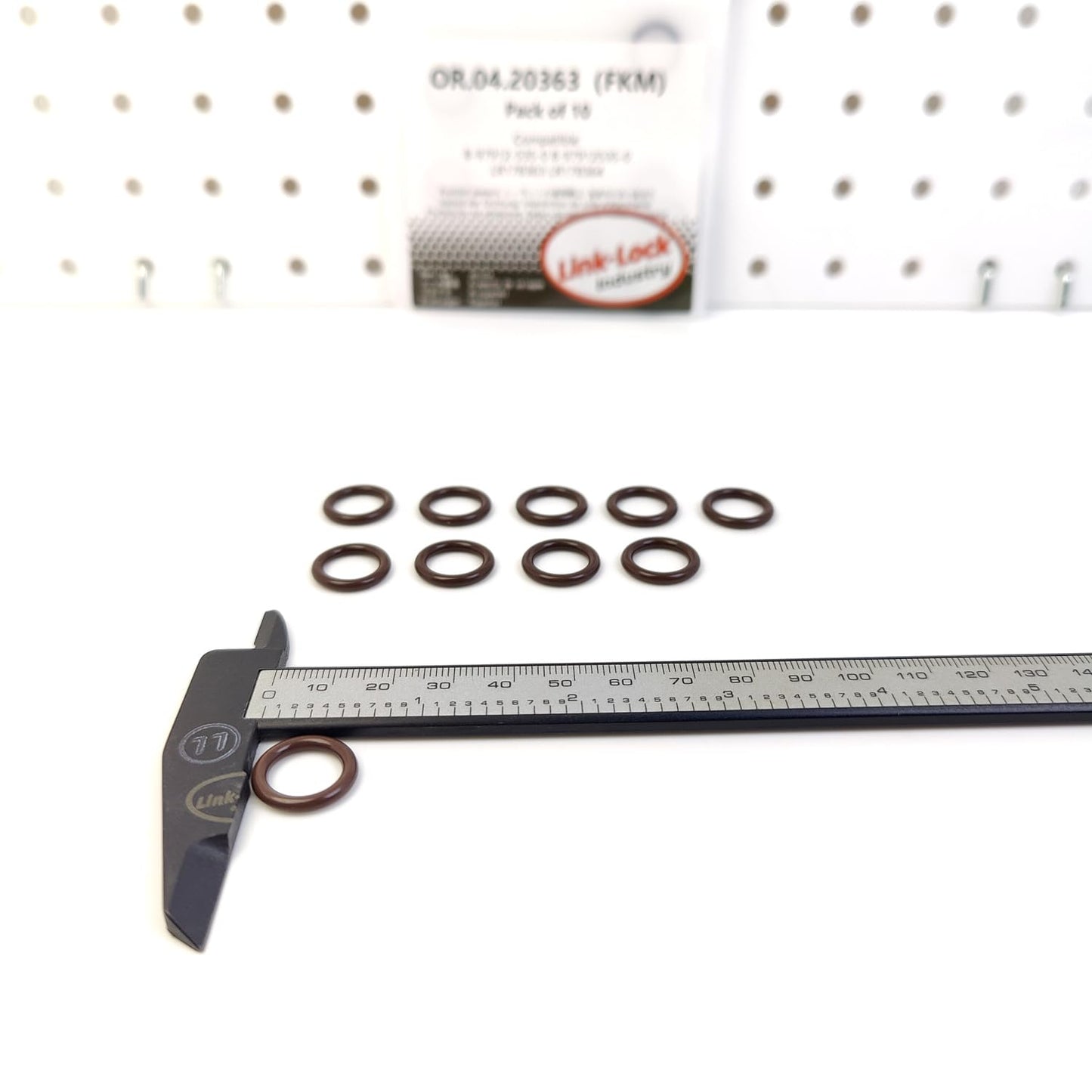 LINK-LOCK 10PCS OR.04.20363 FKM Viton Sealing O-Ring Kit of Water Connector / Charger 8-97912-535-0 8-97912535-0 LR178363 LR178364 for LAND for ROVER for ISUZU