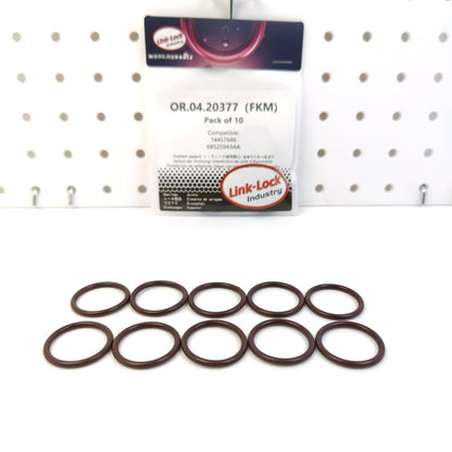LINK-LOCK 10PCS OR.04.20377 FKM Viton Sealing O-Ring Kit of Timing Chain Tensioner 14457686 68525943AA for FIAT for JEEP