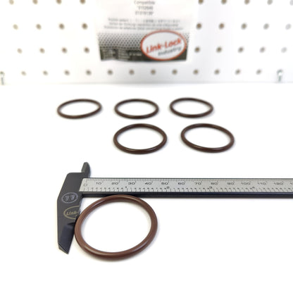 LINK-LOCK 6PCS OR.03.10462 FKM Viton Sealing O-ring Kit of Water Pump 3102646 01319139 For CUMMINS For DEUTZ
