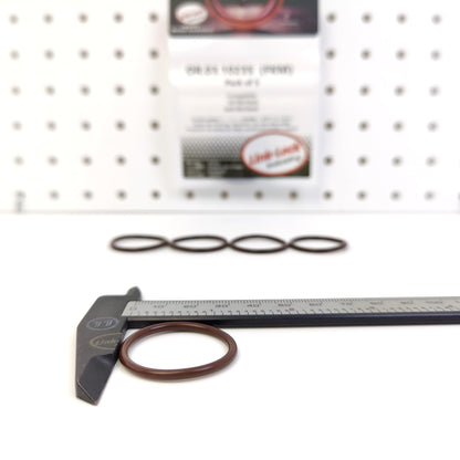 LINK-LOCK 5PCS OR.03.10235 FKM Viton Sealing O-Ring Kit of Oil injection port 4579970645 A4579970645 For MERCEDES-BENZ-OM902 OM906 OM909 OM471 OM473