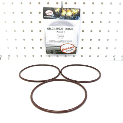 LINK-LOCK 3PCS OR.03.10223 FKM Viton Sealing O-Ring Kit of Fuel injection pump 12638504 94011700 For CHEVROLET-L5D LBZ LML L5P LGH LMM LB7 LLY For GMC-L5D LBZ LML L5P For CADILLAC For BUICK