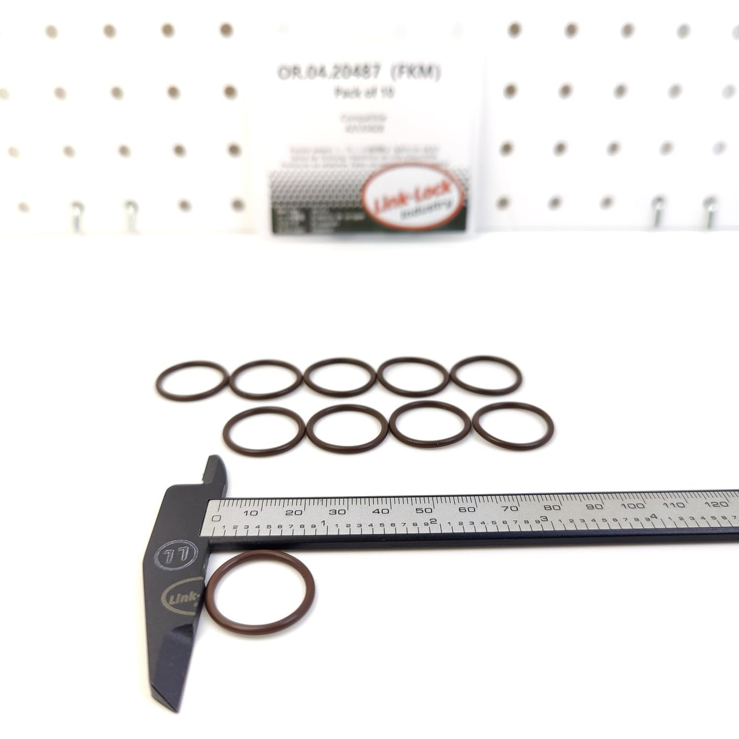 LINK-LOCK 10PCS OR.04.20487 FKM Viton 18.9×2 Sealing Universal O-Ring Kit 42535828 for IVECO-STRALIS for TRAKKER for ASTRA-HD8