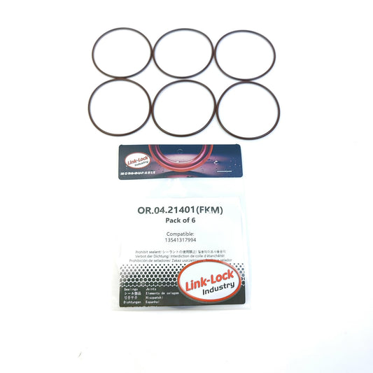 6PCS OR.04.21401 FKM Viton Sealing O-Ring Kit of Intake Manifold 13541317994 for BMW