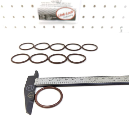 LINK-LOCK 10PCS OR.03.10197 FKM Viton Sealing O-Ring Kit of Oil Suction Pipe HL3E-6625-AA HL3E-6625-AB HL3E-6625-AB HL3Z-6626-A For FORD-998 99G For FORD USA-C33PDED  T33PDED C35PDTD