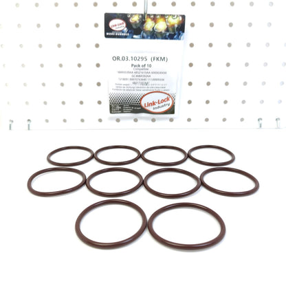 LINK-LOCK 10PCS OR.03.10295 FKM Viton Sealing O-Ring Kit of Crankcase Ventilation Device 68493539AA 68521610AA 6000630430 GC468A592AA T218091 99970763640 11139909334 68217337AA For PORSCHE-MA1.01