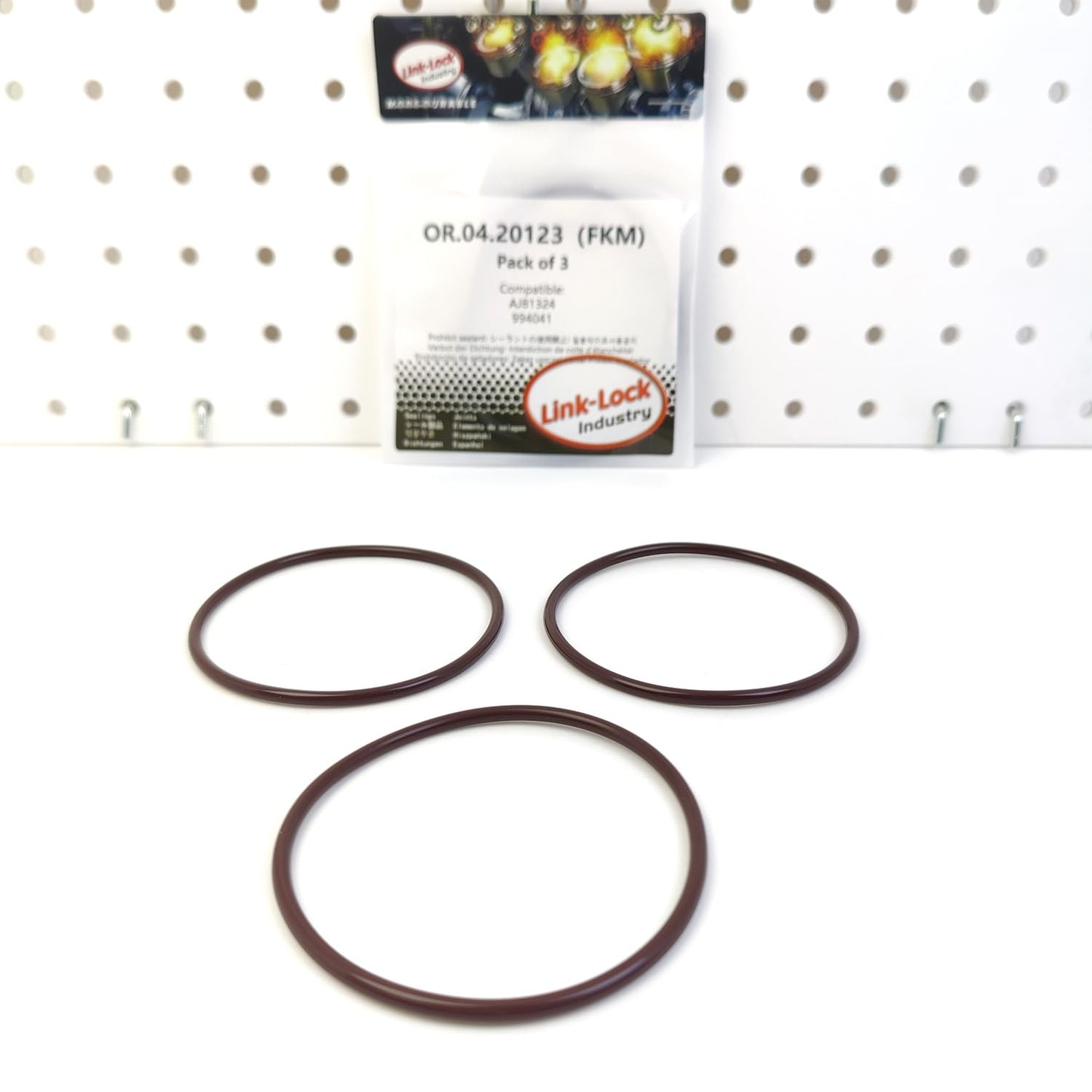 LINK-LOCK 3PCS OR.04.20123 FKM Viton Sealing O-Ring Kit of Water Pump AJ81324 994041 for JAGUAR for VOLVO for PENTA