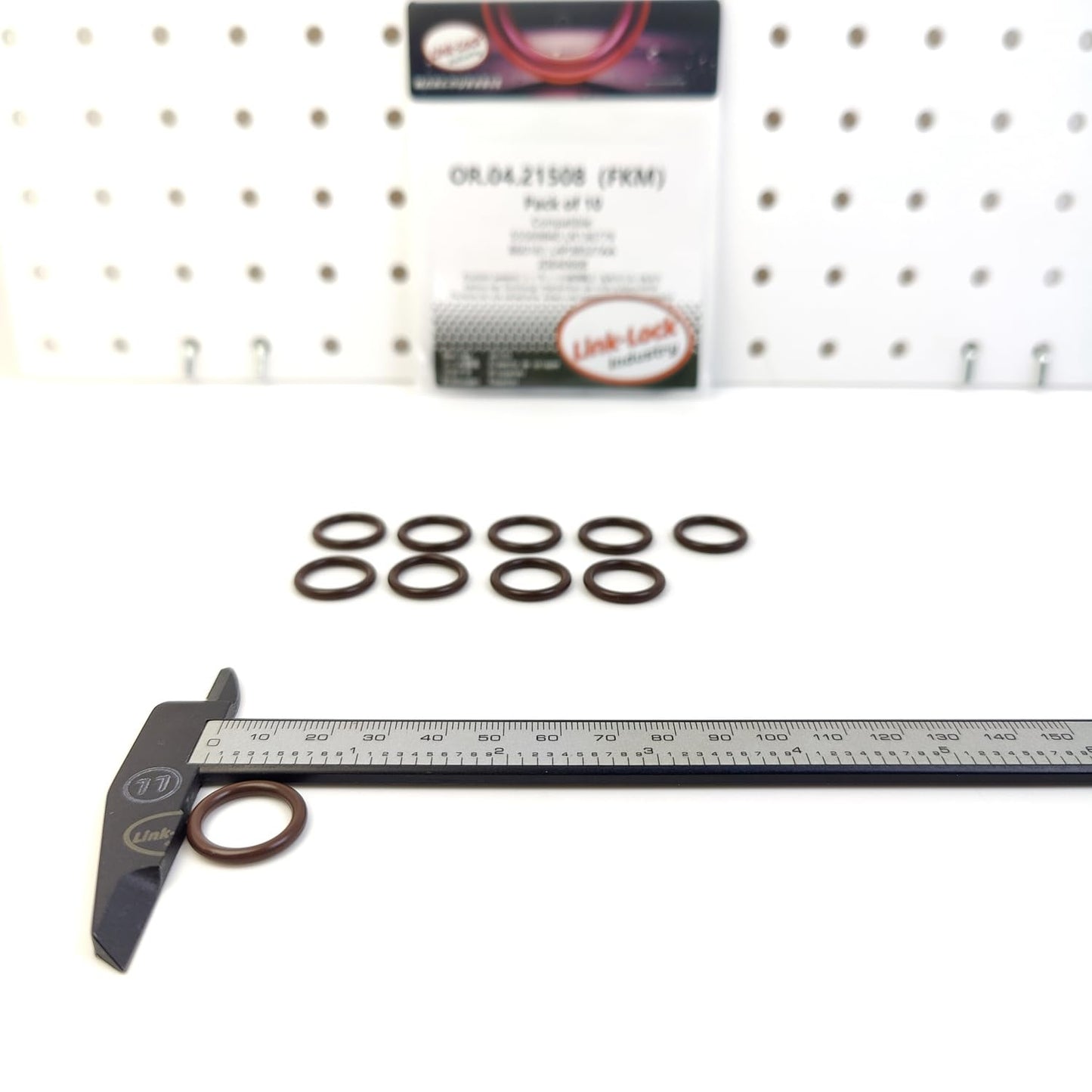 LINK-LOCK 10PCS OR.04.21508 FKM Viton Sealing O-Ring Kit of Coolant pipe 55569840 LR136779 860161 L4P38527AA JDE40668 for BMW For CHEROLET For OPEL For LAND ROVER