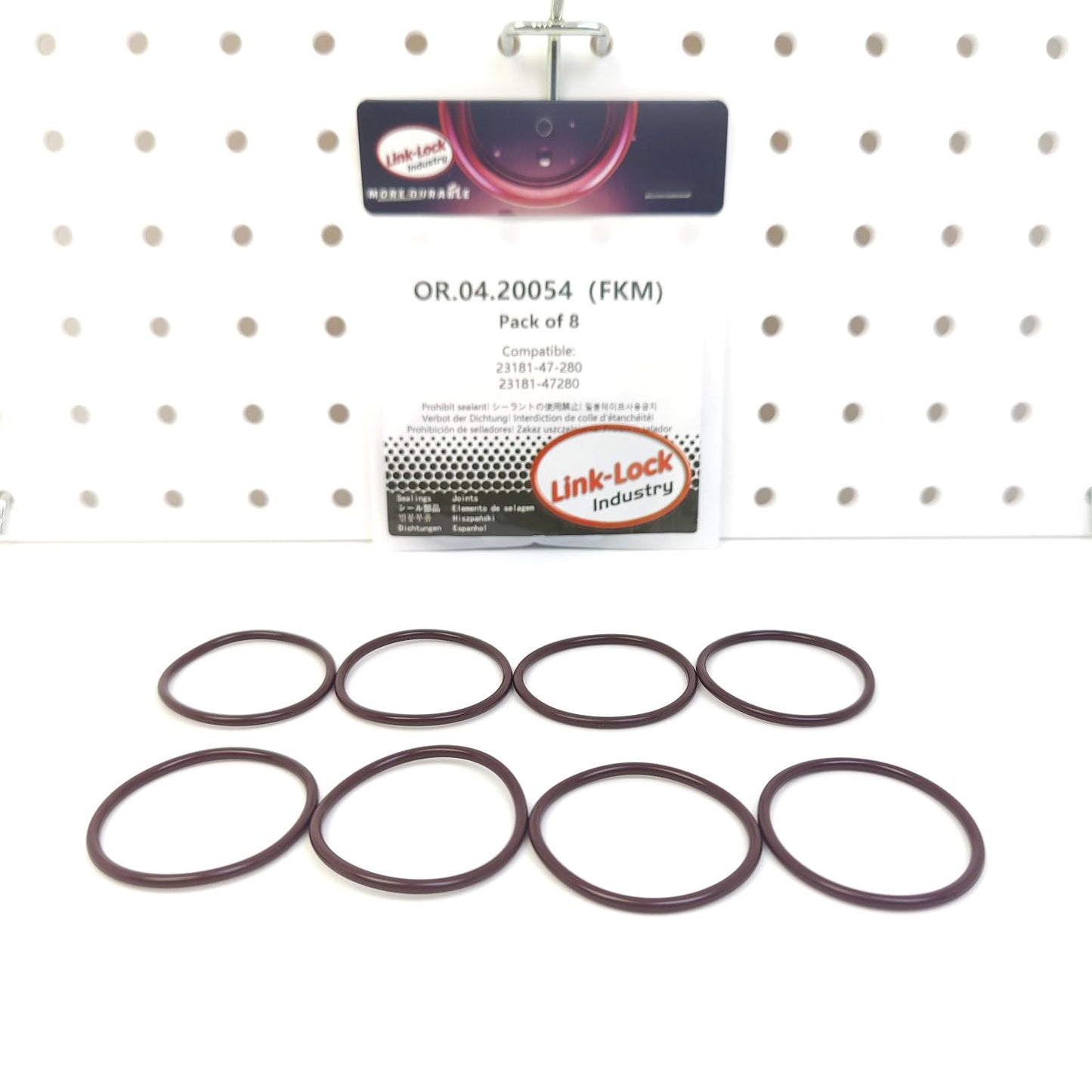 LINK-LOCK 8PCS OR.04.20054 FKM Viton 36×2.5 Sealing Universal O-Ring Kit 23181-47-280 23181-47280 for HYUNDAI