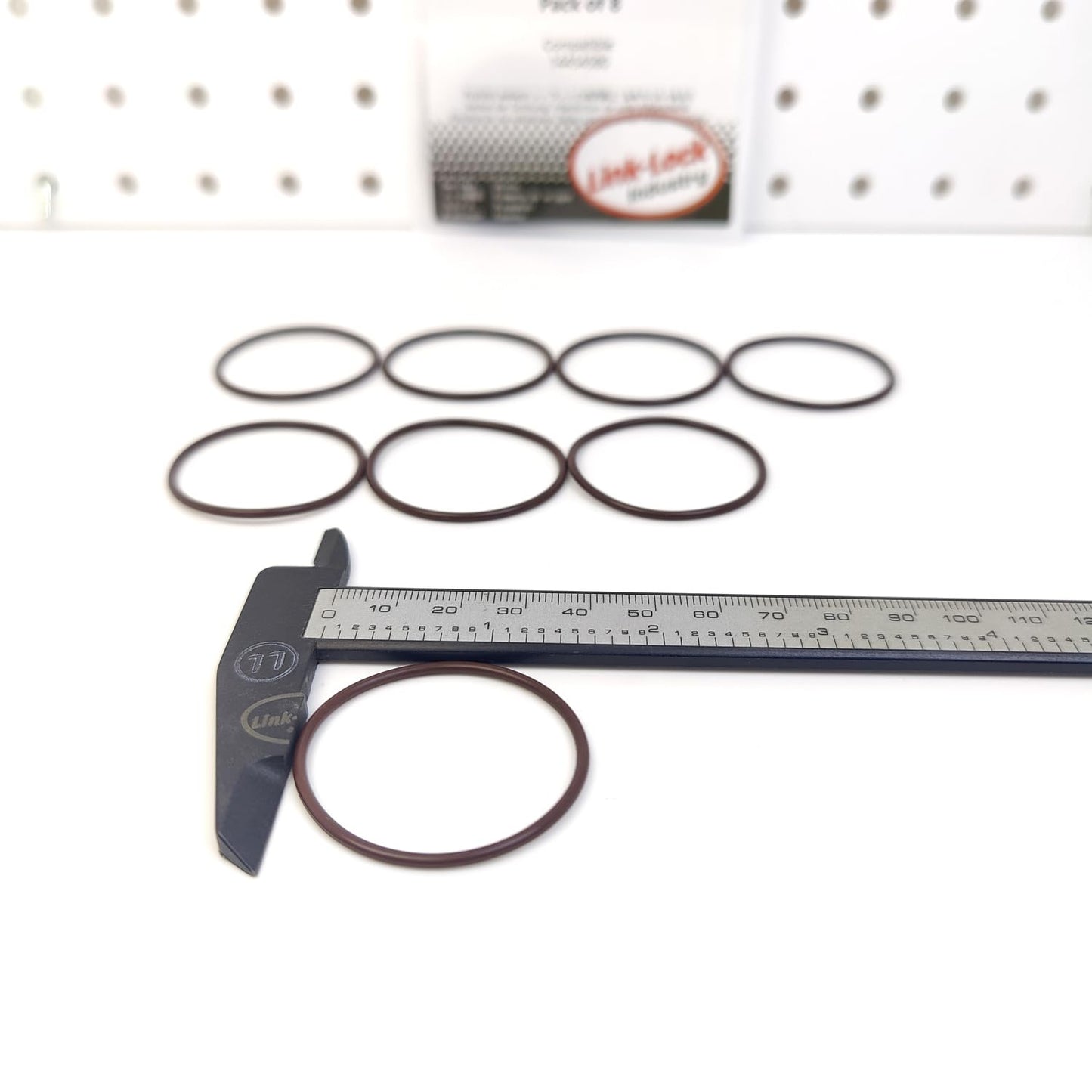 LINK-LOCK 8PCS OR.04.20100 FKM Viton Sealing O-Ring Kit of Oil Pump 14454580 for FIAT