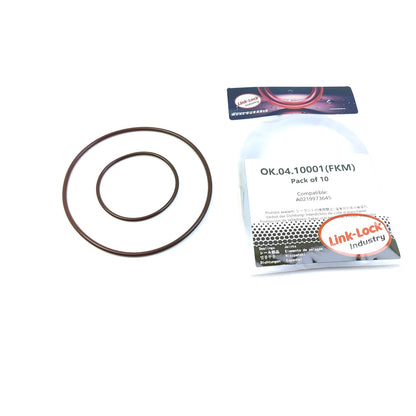 LINK-LOCK 10PCS FKM O-RINGキット A0219973645 メルセデスベンツ M272用バキュームポンプ