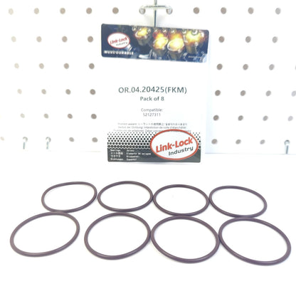 LINK-LOCK 8PCS OR.04.20425 FKM Viton 38.5×2.5 Sealing Universal O-Ring Kit 52127311 for VAG