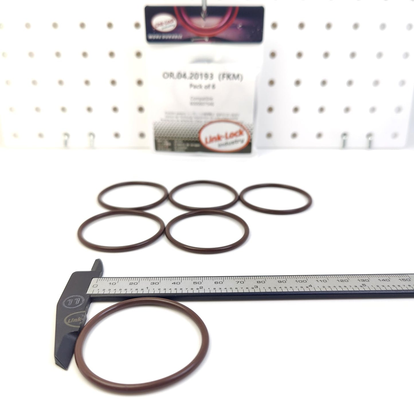 LINK-LOCK 6PCS OR.04.20193 FKM Viton Sealing O-Ring Kit of Oil Pump 6000607546 for FIAT