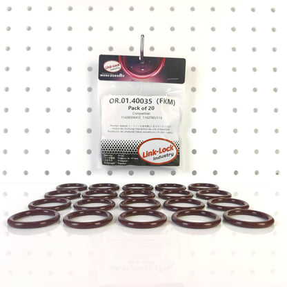 LINK-LOCK 20PCS FKM Viton OR.01.40035 Engine oil cooler O-RING gasket 11428506412  11427802116 for BMW N47