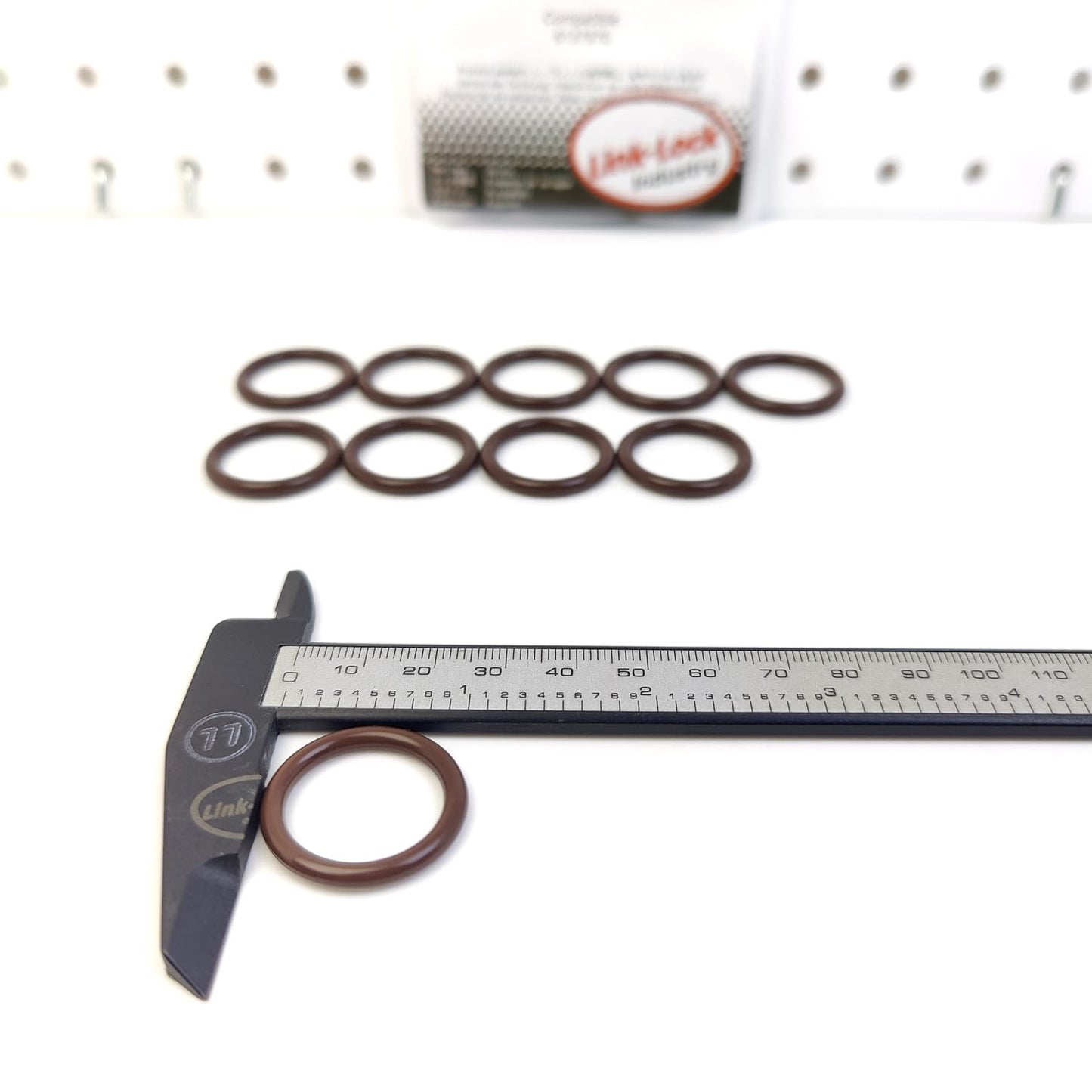 LINK-LOCK 10PCS OR.04.20157 FKM Viton Sealing O-Ring Kit of Oil Cooler 6137970 for FORD